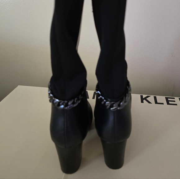 Boots, Anne Klein Women’s Black Heeled Boots - Picture 3 of 8